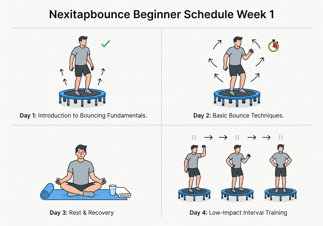 Nexitapbounce Beginner Schedule Week 1