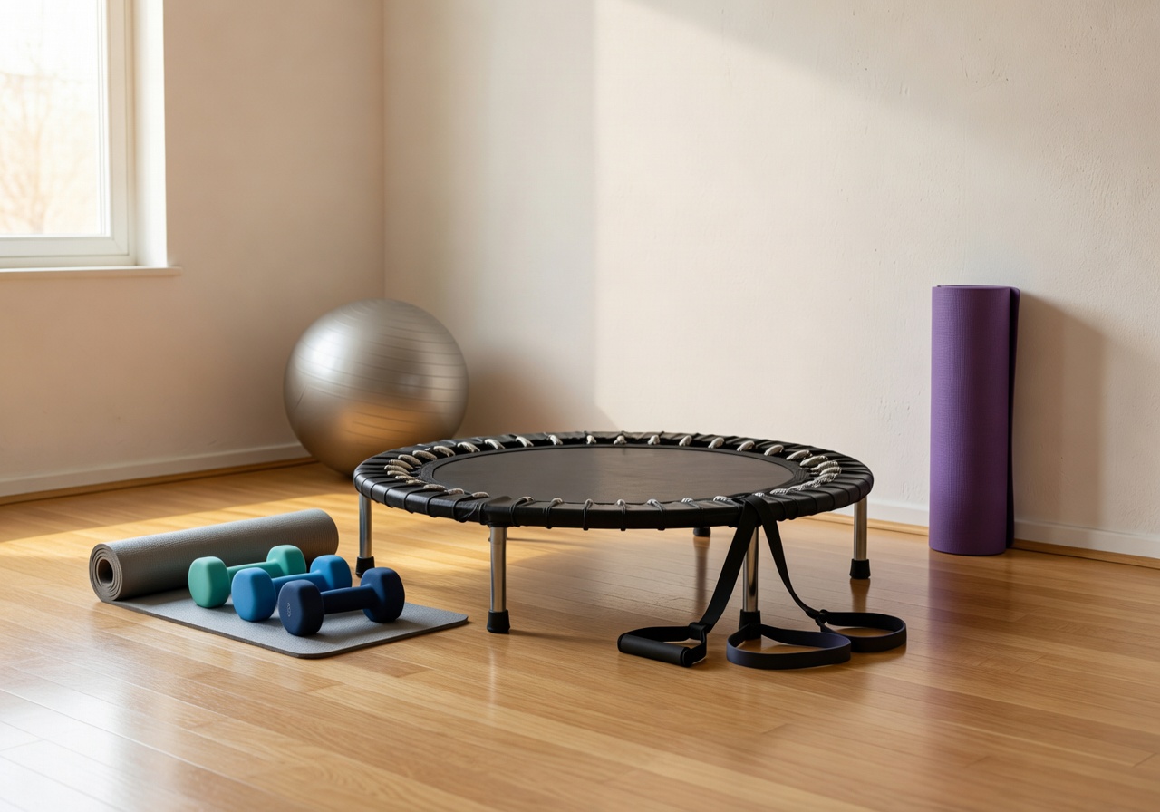 Nexitapbounce Home Workout Setup