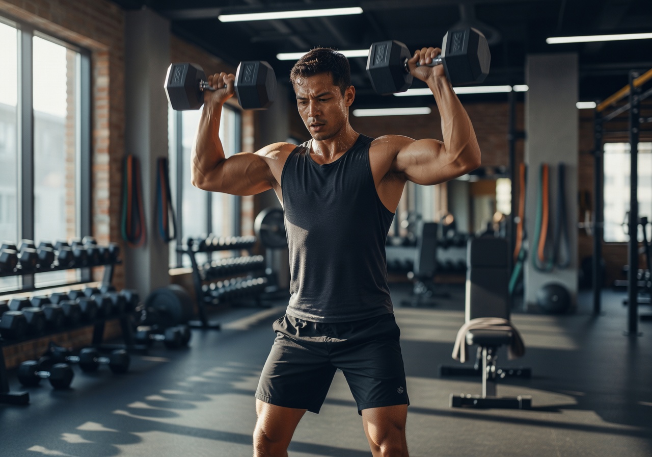 Nexitapbounce Upper Body Dumbbell Workout